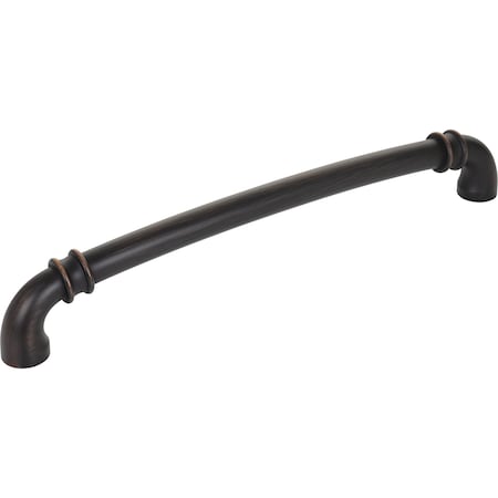 12 Center-to-Center Brushed Oil Rubbed Bronze Marie Appliance Handle